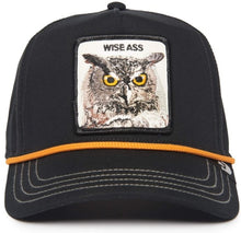 Cargar imagen en el visor de la galería, GORRA GOORIN BROS 101-1257 WISE OWL 100 BLACK OSFA
