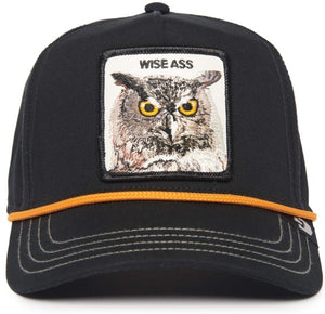 GORRA GOORIN BROS 101-1257 WISE OWL 100 BLACK OSFA