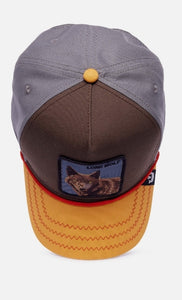 GORRA GOORIN BROS 101-1327 LONE WOLF 100 BROWN OSFA