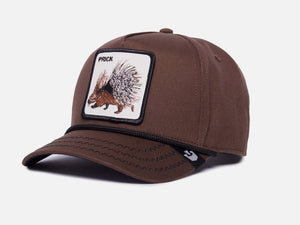 GORRA GOORIN BROS 101-1134 PORCUPINE 100 DARK BROWN OSFA